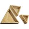 Ekena Millwork Triangle, Closed Back, Vintage Farmhouse Shadow Box Shelves, Barnwood Decor Collection, PK3 DECR15SBTRCBUF - alternate 3